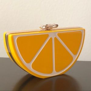 Lemon Wedge Clutch